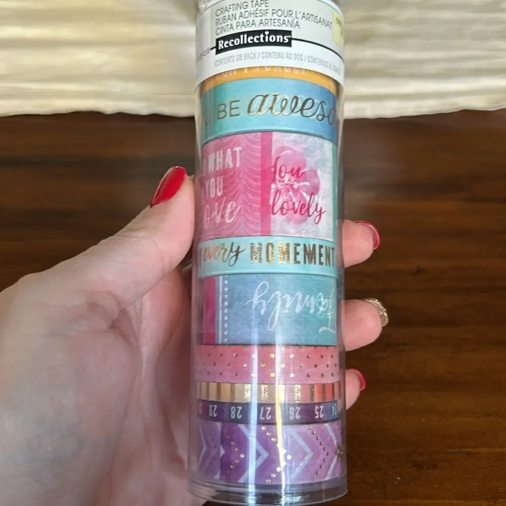Recollections Washi Tapes 18 in total NWT